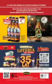 Arhelan gazetka Strona 20: Piwo Harnaś €2,29, Piwo Żubr €2,99