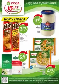Passa gazetka Strona 1: Zupy mrożone Hortex wybrane rodzaje €4,49, Ciastka Hit €3,99