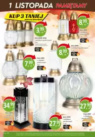 Passa gazetka Strona 14: Znicz z wkładem parafinowym €3,99, Znicz 3005 €8,99