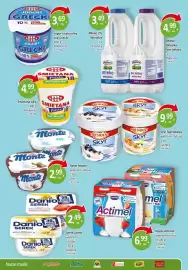 Passa gazetka Strona 5: Napój Actimel €6,99, Mleko Wiejskie €3,49