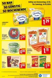 Elli Markt Prospekt woche 43 Seite 12: Pom-Bar €1,19, GUT&GÜNSTIG Speisemöhren €1,11
