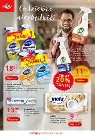 Poczta Polska gazetka Strona 6: Mola Sensitive Mleczko Kokosowe Papier toaletowy €9,99, Sensodyne Pasta do zębów €13,99