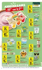Catalogue Les Comptoirs de la Bio page 4: Öma Cottage cheese €3,68, Abbot Kinney's Café glacé au lait d'avoine €2,25
