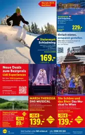 Lidl Reisen Prospekt Seite 2: Gasteinertal Bad Hofgastein €229,00, Steiermark Schlading €169,00