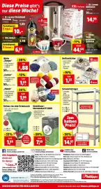 Thomas Philipps Prospekt woche 43 Seite 19: Grüner Jan Jute-Schutzsack €1,99, Duftteelichter €1,33