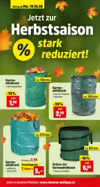 Thomas Philipps Prospekt woche 43 Seite 2: Grüner Jan Gartenabfallsack €6,66, Gartenabfallsack €2,99