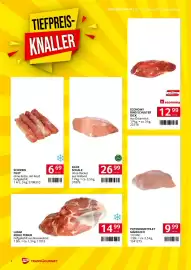 Transgourmet Flugblatt woche 44 Seite 2: Lamm Keule Femur €14,99, Economy Rind Schulter Dick €12,99