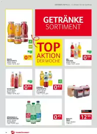 Transgourmet Flugblatt woche 44 Seite 20: Pfanner Fruchtsäfte €0,62, Schweppes €0,84