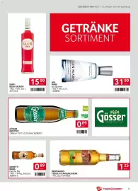 Transgourmet Flugblatt woche 44 Seite 21: Sarti Rosa Aperitif €15,99, Gin Mare €31,99