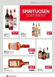 Transgourmet Flugblatt woche 44 Seite 22: Maker's Mark Bourbon Whiskey €20,99, Cointreau Likör €16,99