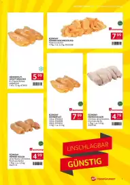 Transgourmet Flugblatt woche 44 Seite 3: Economy Hühner geschnetzeltes €7,99, Economy Hühner Keulen €4,99