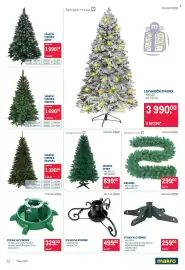 Makro leták Strana 13: LED VÁNOČNÍ STROMEK €3.990,00, Girlanda €299,00