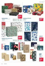 Makro leták Strana 14: VÁNOČNÍ BALICÍ PAPÍR S ČESKÝMI NÁPISY €39,90, Vánoční dárkové tašky €11,90