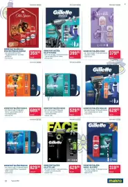 Makro leták | Alkohol Strana 13: KOSMETICKÝ BALÍČEK GILLETTE MACH3 €399,00