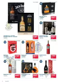 Makro leták | Alkohol Strana 4: GENTLEMAN JACK 40 % + 2 SKLENIČKY €702,00, Campari Bitter 25 % €1.999,00