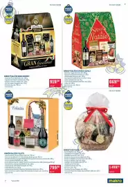 Makro leták | Alkohol Strana 7: VÁNOČNÍ BALÍČEK FELICITÀ €799,00, DÁRKOVÝ KOŠ VELKÝ €1.499,00