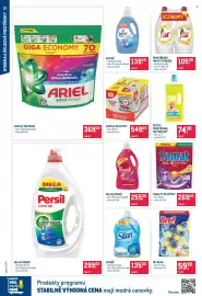 Makro leták Strana 10: KAPSLE NA PRANÍ €369,00, Prostředek na mytí nádobí €105,00