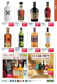 Makro leták Strana 25: Metaxa 12* 40 % €624,00, MOUNT GAY SPICED 35%, SILVER, ECLIPSE 37,5% €414,90