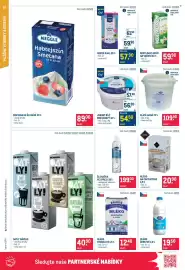Makro leták Strana 14: MLÉKO NA CAPPUCCINO 3,5% €20,90, Mléko trvanlivé 1,5 % €12,40