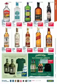 Makro leták Strana 21: Becherovka €1.799,00, OLMECA TEQUILA 35% €529,90