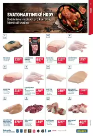 Makro leták Strana 5: Kachní prsa €219,00, HUSÍ A KACHNÍ FOIE GRAS PLÁTKY €1.099,00