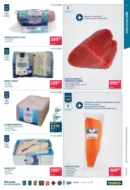Makro leták Strana 7: Aljašská treska filé €17,90, TUŇÁK ŽLUTOPLOUTVÝ LOIN €399,00