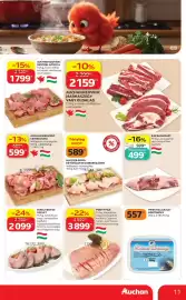 Auchan akciós újság hét 43 Oldal 11: BUSA VEGYES SZELET €2.099,00, Kacsafarhát €499,00