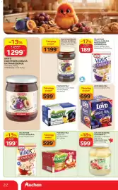 Auchan akciós újság hét 43 Oldal 22: EKO’S Nagymama Szilva Extradzsemje €1.299,00