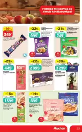 Auchan akciós újság hét 43 Oldal 23: PÖTTYÖS Túró Rudi €249,00, Jég-Pék Rétes €1.599,00