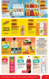 Auchan akciós újság hét 43 Oldal 33: SIÓ CITRUS FRISS VAGY LIMONÁDÉ €549,00, CAPPY Ice Fruit €599,00