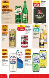 Auchan akciós újság hét 43 Oldal 34: CORONA EXTRA VAGY CORONA CERO ALKOHOLMENTES ÜVEGES SÖR €499,00