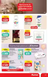 Auchan akciós újság hét 43 Oldal 41: Pantene Sampon €1.329,00, HEAD & SHOULDERS Sampon €3.499,00