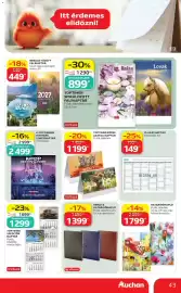 Auchan akciós újság hét 43 Oldal 43: NEBULO TŰZÖTT FALINAPTÁR €449,00, TOPTIMER SPIRÁLOZOTT FALINAPTÁR €899,00