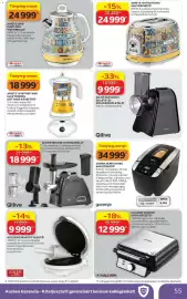 Auchan akciós újság hét 43 Oldal 55: ARIETE 155 POSITANO KENYÉRPIRÍTÓ €24.999,00, GORENJE BM1210BK KENYÉRSÜTŐ €34.999,00