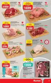 Auchan akciós újság hét 43 Oldal 9: AUCHAN KEDVENC Sertés-Marha Darálthús Mix €1.699,00