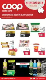 Coop akciós újság | mini abc szuper Oldal 1: Roshen Milk Chocolate Szelet €119,00, HERZ CSIRKEMELL SONKA €469,00