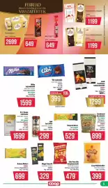 Coop akciós újság | mini abc szuper Oldal 5: Coop piskótatallér €399,00, Lindt Excellence táblacsokoládé €1.299,00