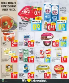 EDEKA Wucherpfennig Prospekt woche 43 Seite 12: Milram Kefir Drink €0,99, Popp Brotaufstrich €1,29