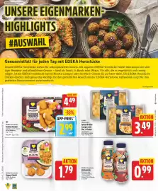 EDEKA Wucherpfennig Prospekt woche 43 Seite 23: EDEKA Herzstücke Mac'n Cheese €3,49, EDEKA Herzstücke Chicken-Tenders €2,99
