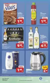 Combi Prospekt Seite 4: GOURMETmaxx Glas-Wasserkocher €8,88, Krombacher Pils €9,99