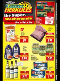 Edeka Herkules Prospekt | Sonderbeilage Seite 1: Jacobs Kaffee Sticks €1,77, Noliko Grüne Bohnen €0,95