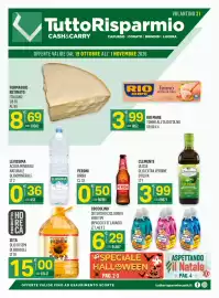 Volantino Tutto Risparmio Cash&Carry Pagina 1: Zeta olio di semi di girasole €15,00