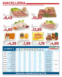 Volantino Supermercati Nonna Isa Pagina 13: Wurstel Wudy AIA pollo e tacchino €1,19