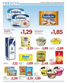 Volantino Supermercati Nonna Isa Pagina 2: Grana Padano grattugiato Nonna Isa €1,55, Fette Original LEERDAMMER €2,49