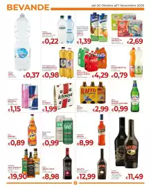 Volantino Supermercati Nonna Isa Pagina 8: Bibita COCA COLA, FANTA, SPRITE €4,29, Thè Classico, Zero SAN BENEDETTO €0,98