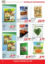 Volantino Pac Cash&Carry Pagina 8: Ortolandia Spinaci cubetti €1,89, Garbo Suppli' Mignon Ragu'/mozzarella €11,49