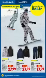 Catalogue Lidl | Les Exclus Web de la semaine page 2: Sport & Loisirs Lundi 19/10 Uniquement en ligne Commandez sur lidl.fr