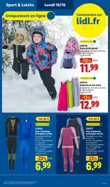 Catalogue Lidl | Les Exclus Web de la semaine page 5: Sport & Loisirs Lundi 19/10 Uniquement en ligne Commandez sur lidl.fr