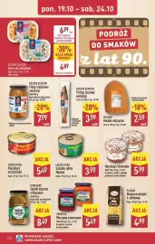 ALDI gazetka | Pełna oferta Strona 12: Łosoś Ustka Paprykarz szczeciński €5,49, Sałatka rybna Neptun €3,99