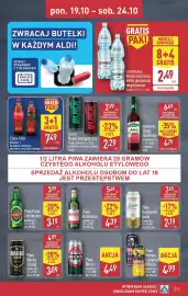 ALDI gazetka | Pełna oferta Strona 23: Piwo Budweiser €4,39, Coca-Cola €7,49